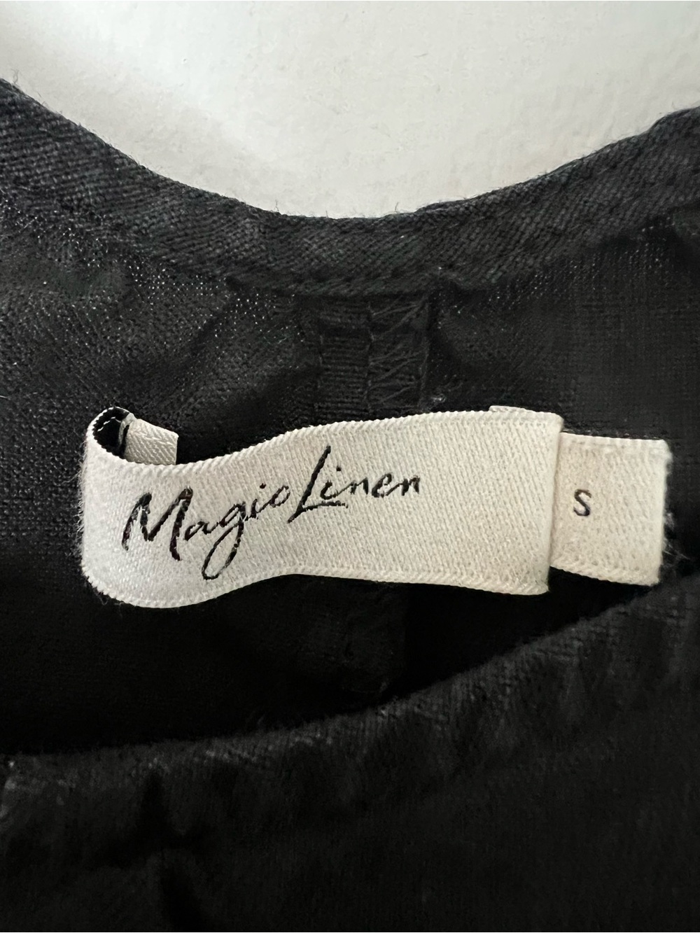 Magic Linen 100% Linen Top, Size Small - Picture 2 of 5